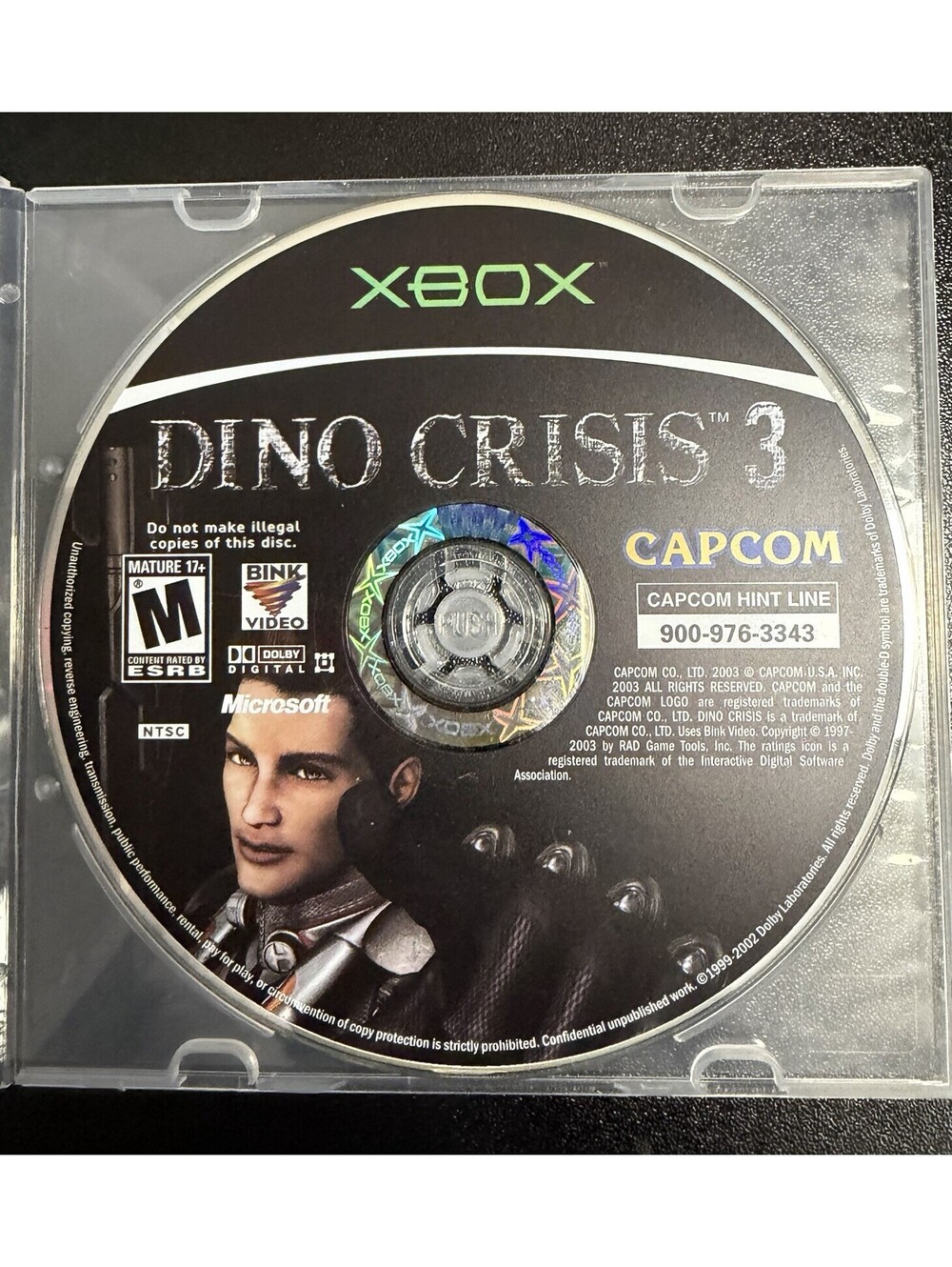 Dino Crisis 3 Xbox (Microsoft Xbox, Capcom, 2003) M NTSC-U/C